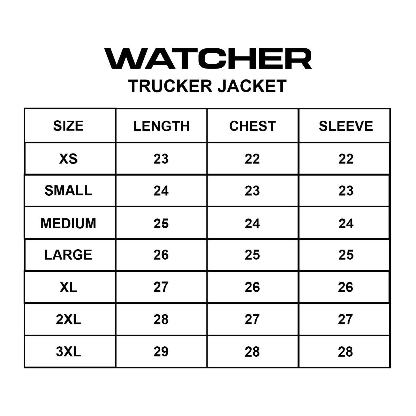 TRUCKER JACKET