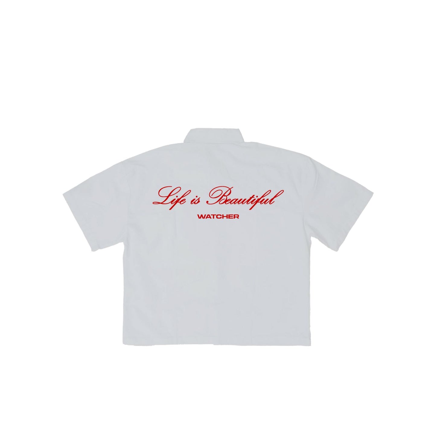 WHT POLO (BOXY CROPPED)